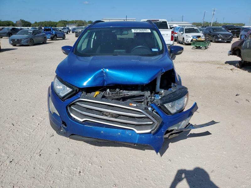 MAJ6P1UL3JC219864 - 2018 FORD ECOSPORT SE Azul foto 5