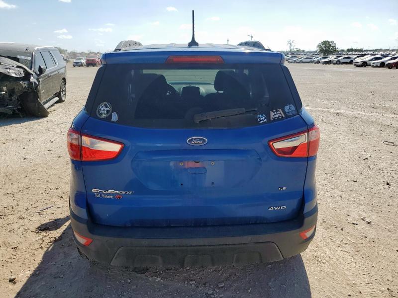 MAJ6P1UL3JC219864 - 2018 FORD ECOSPORT SE Azul foto 6