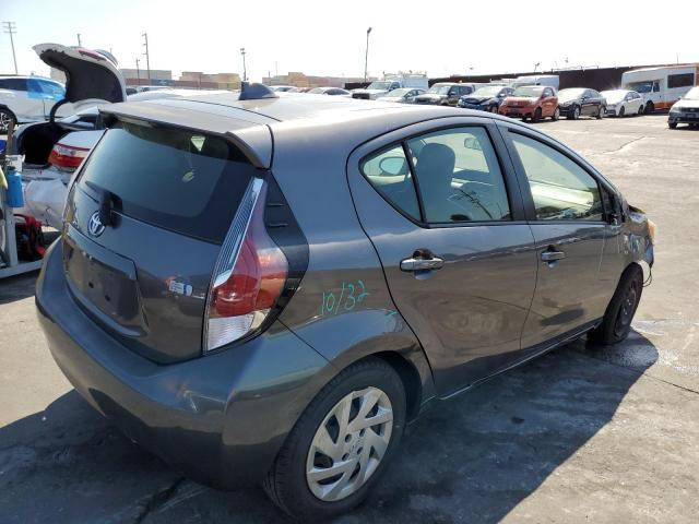 JTDKDTB35F1104895 - 2015 TOYOTA PRIUS C GRAY photo 3