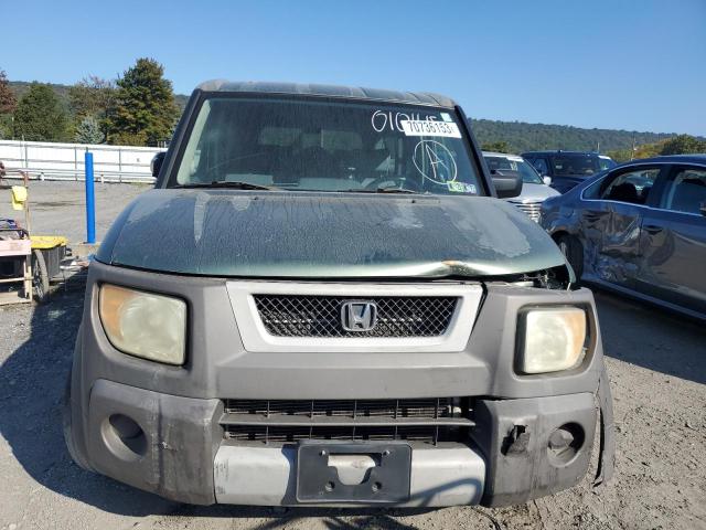 5J6YH185X3L010145 - 2003 HONDA ELEMENT EX GREEN photo 5