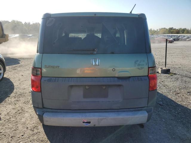 5J6YH185X3L010145 - 2003 HONDA ELEMENT EX GREEN photo 6