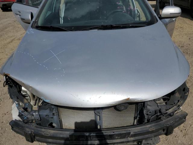 KNAFU4A29D5731246 - 2013 KIA FORTE EX SILVER photo 11