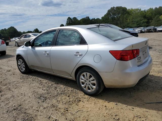 KNAFU4A29D5731246 - 2013 KIA FORTE EX SILVER photo 2