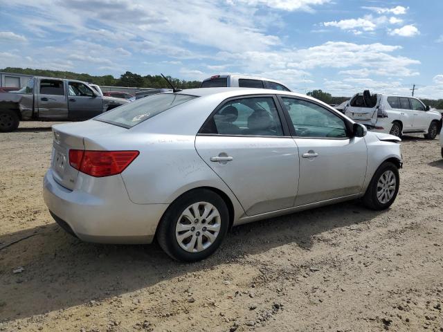 KNAFU4A29D5731246 - 2013 KIA FORTE EX SILVER photo 3