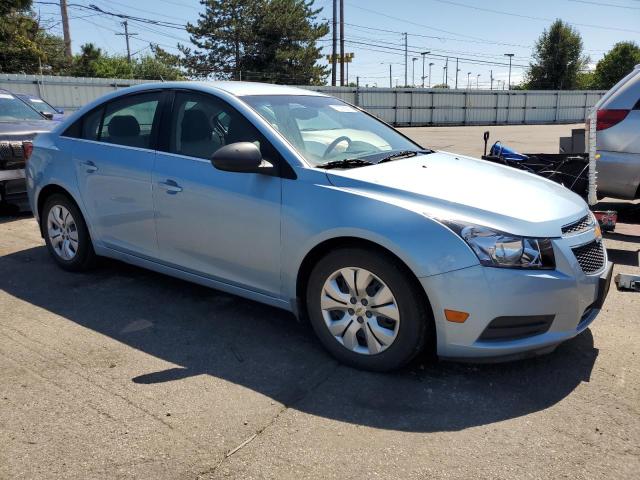 1G1PC5SH2C7236093 - 2012 CHEVROLET CRUZE LS BLUE photo 4