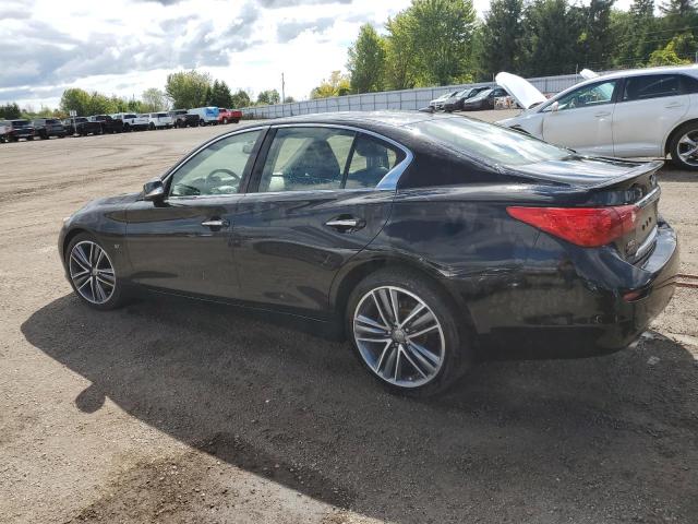 JN1BV7AR0FM414545 - 2015 INFINITI Q50 BASE BLACK photo 2
