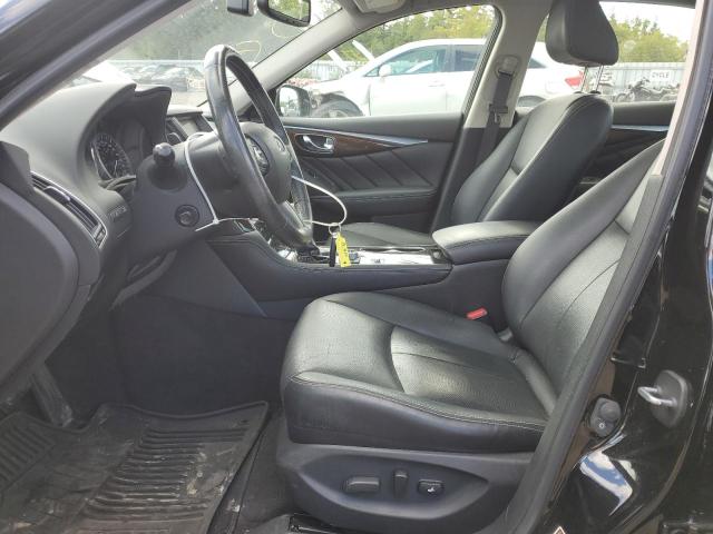 JN1BV7AR0FM414545 - 2015 INFINITI Q50 BASE BLACK photo 7