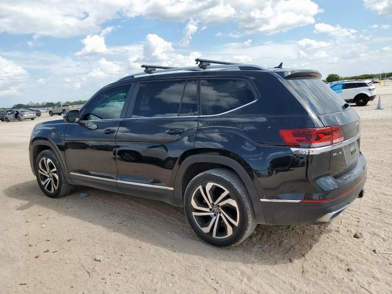 1V2BR2CA4NC553107 - 2022 VOLKSWAGEN ATLAS SEL 黑色 照片 2