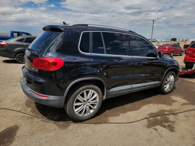 WVGAV7AX8CW586065 - 2012 VOLKSWAGEN TIGUAN S BLACK photo 3