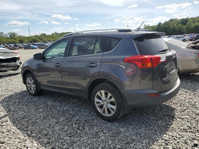 2T3DFREV2EW131751 - 2014 TOYOTA RAV4 LIMITED GRAY photo 2