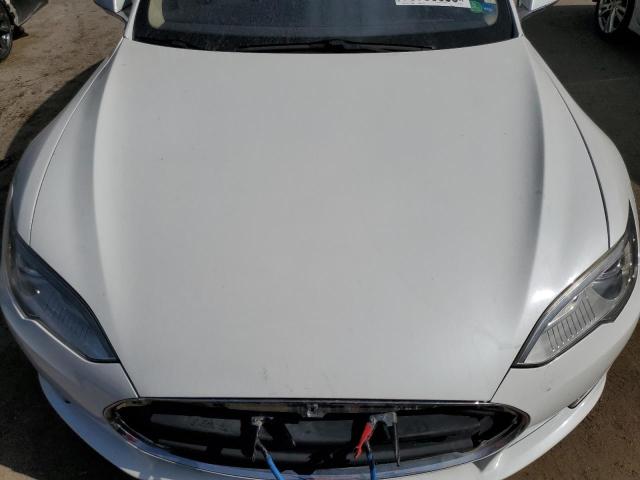 5YJSA1DN7CFS00221 - 2012 TESLA MODEL S Սպիտակ լուսանկար 11