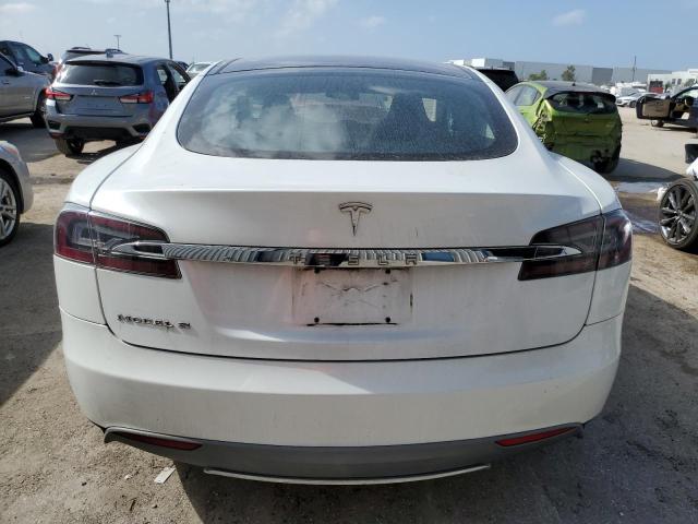 5YJSA1DN7CFS00221 - 2012 TESLA MODEL S Սպիտակ լուսանկար 6