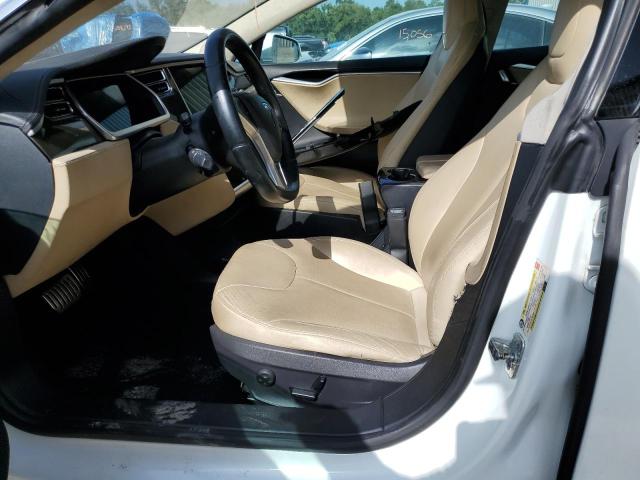 5YJSA1DN7CFS00221 - 2012 TESLA MODEL S Սպիտակ լուսանկար 7