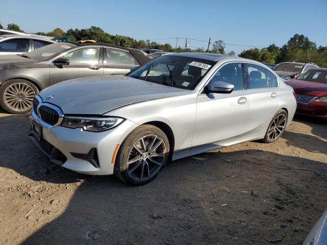 WBA5R7C59KAJ83887 - 2019 BMW 330XI SILVER photo 1