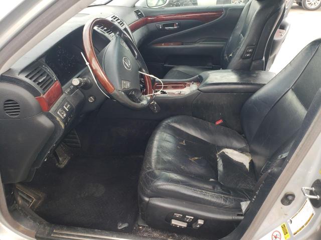 JTHBL46F175048735 - 2007 LEXUS LS 460 SILVER photo 13