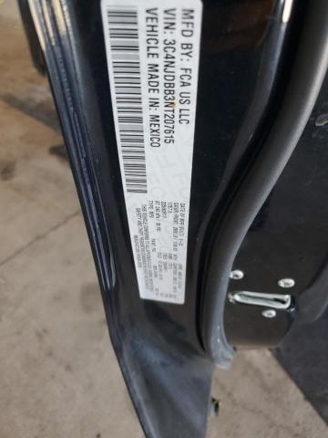 3C4NJDBB3NT207615 - 2022 JEEP COMPASS LATITUDE BLACK photo 12