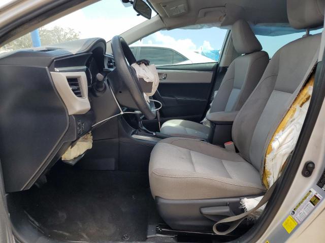 2T1BURHEXGC653274 - 2016 TOYOTA COROLLA L SILVER photo 7