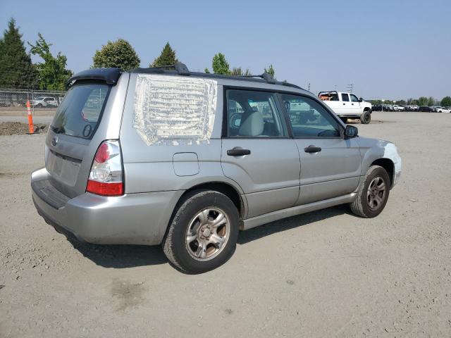 JF1SG63666H754950 - 2006 SUBARU FORESTER 2.5X SILVER photo 3