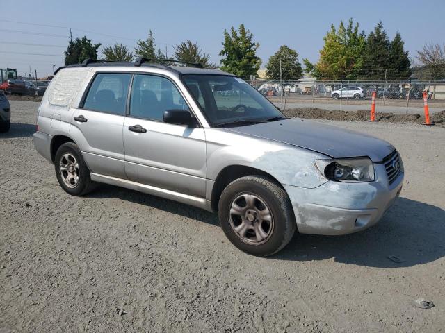 JF1SG63666H754950 - 2006 SUBARU FORESTER 2.5X SILVER photo 4