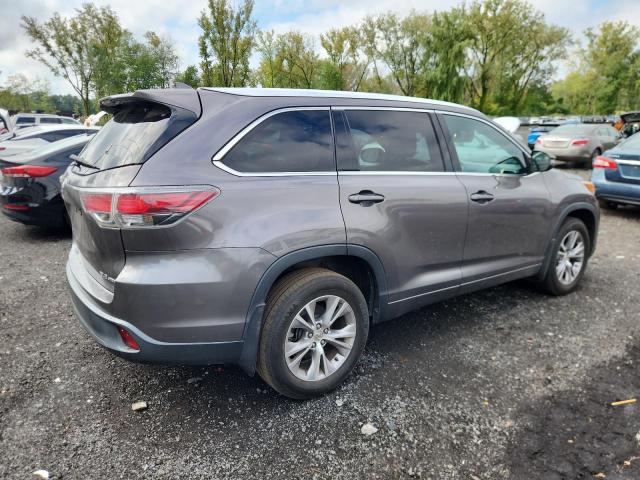 5TDJKRFH3FS216043 - 2015 TOYOTA HIGHLANDER XLE GRAY photo 3