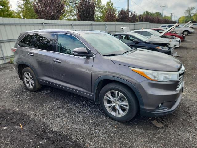 5TDJKRFH3FS216043 - 2015 TOYOTA HIGHLANDER XLE GRAY photo 4