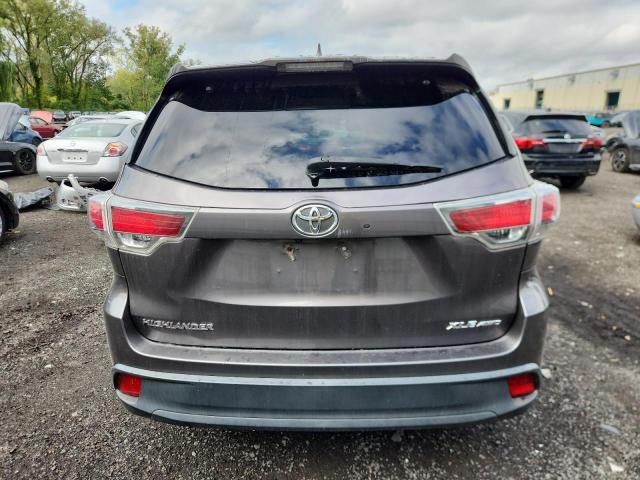 5TDJKRFH3FS216043 - 2015 TOYOTA HIGHLANDER XLE GRAY photo 6