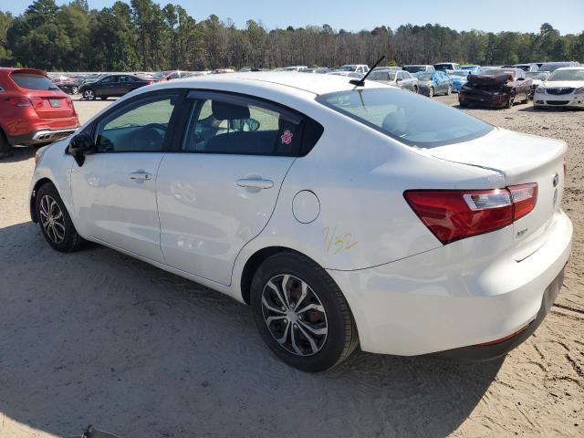 KNADM4A32H6118708 - 2017 KIA RIO LX WHITE photo 2