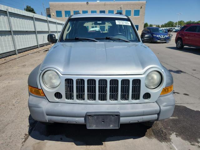 1J4GL48KX6W182180 - 2006 JEEP LIBERTY SPORT فضي صورة 5