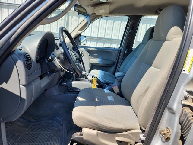 1J4GL48KX6W182180 - 2006 JEEP LIBERTY SPORT فضي صورة 7