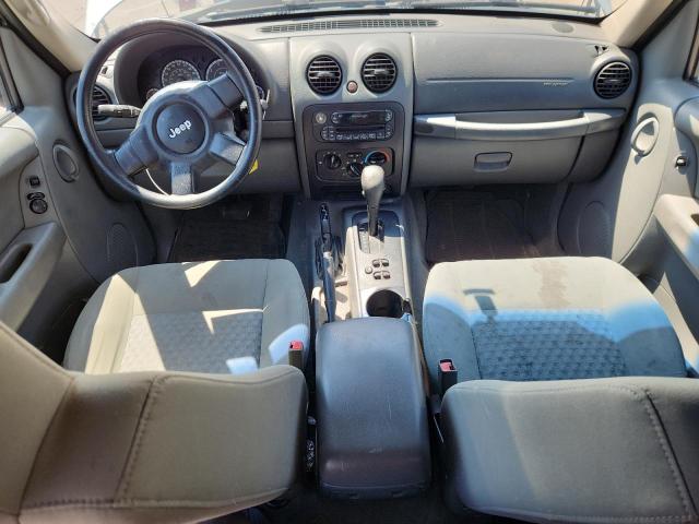 1J4GL48KX6W182180 - 2006 JEEP LIBERTY SPORT فضي صورة 8