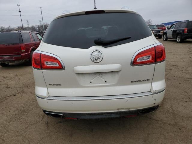 5GAKRCKD5EJ267623 - 2014 BUICK ENCLAVE WHITE photo 6