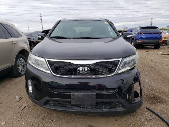 5XYKT3A61FG647160 - 2015 KIA SORENTO LX BLACK photo 5