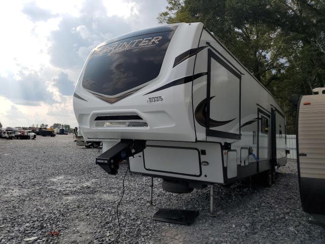 4YDF35923M1533167 - 2021 KEYSTONE SPRINTER WHITE photo 2