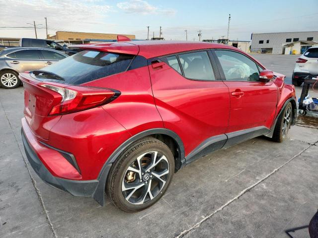 JTNKHMBXXM1107068 - 2021 TOYOTA C-HR XLE წითელი ფოტო 3