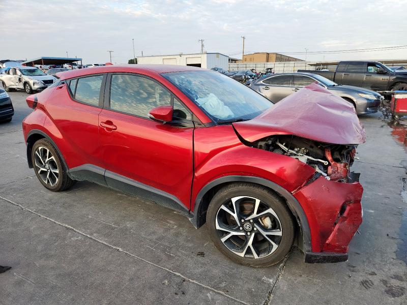 JTNKHMBXXM1107068 - 2021 TOYOTA C-HR XLE წითელი ფოტო 4