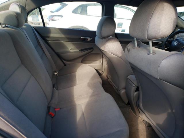 2HGFA16598H315744 - 2008 HONDA CIVIC LX BLACK photo 10