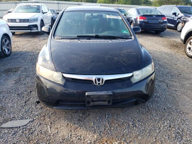 2HGFA16598H315744 - 2008 HONDA CIVIC LX BLACK photo 5