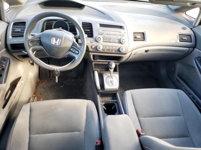 2HGFA16598H315744 - 2008 HONDA CIVIC LX BLACK photo 8