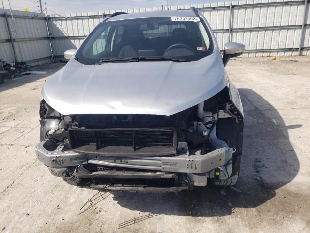 MAJ3S2GEXMC396498 - 2021 FORD ECOSPORT SE SILVER photo 5