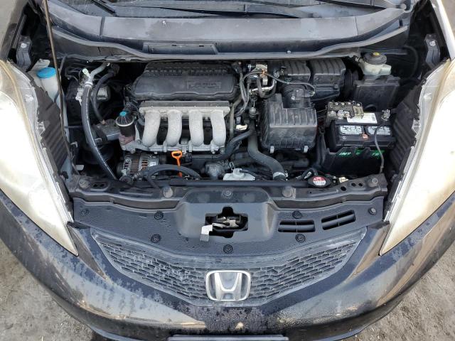 JHMGE8H64BC013132 - 2011 HONDA FIT SPORT BLACK photo 11