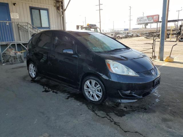 JHMGE8H64BC013132 - 2011 HONDA FIT SPORT BLACK photo 4