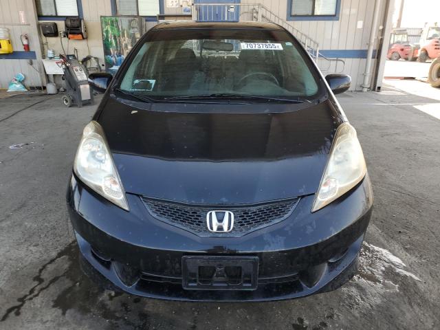JHMGE8H64BC013132 - 2011 HONDA FIT SPORT BLACK photo 5