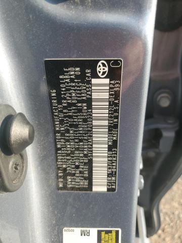 5YFEPRAE2LP080234 - 2020 TOYOTA COROLLA LE Көк фото 12