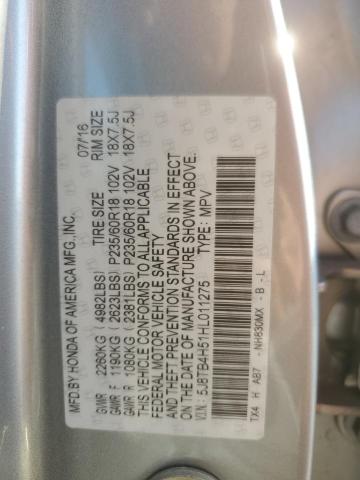 5J8TB4H51HL011275 - 2017 ACURA RDX TECHNOLOGY Gümüş foto 13