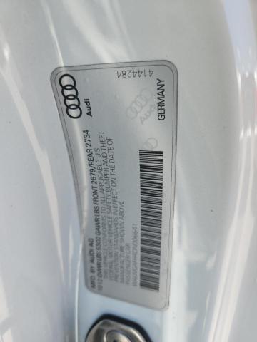 WAUVGAFH4DN006541 - 2013 AUDI S5 PRESTIGE თეთრი ფოტო 13