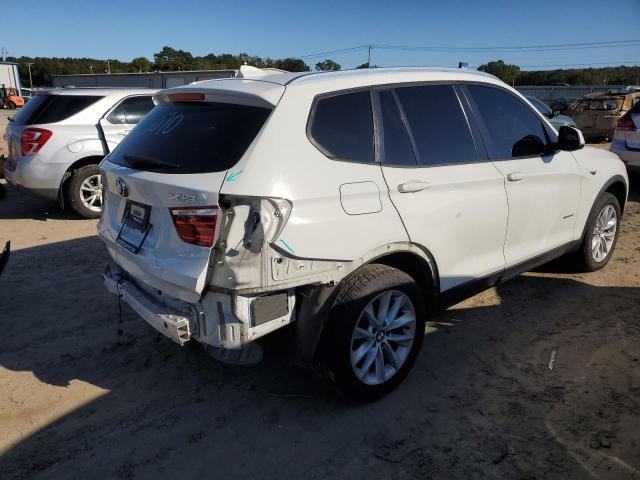 5UXWX9C3XH0T24387 - 2017 BMW X3 XDRIVE28I WHITE photo 3