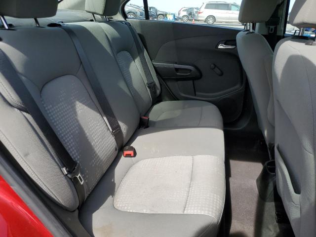 1G1JA5SH9C4156030 - 2012 CHEVROLET SONIC LS RED photo 10