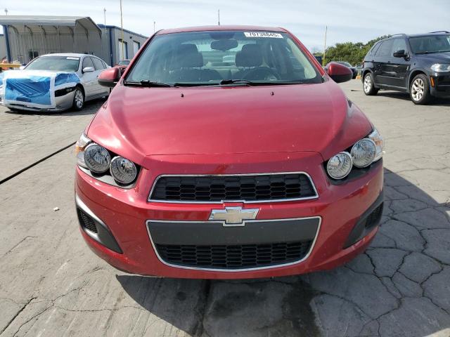 1G1JA5SH9C4156030 - 2012 CHEVROLET SONIC LS RED photo 5