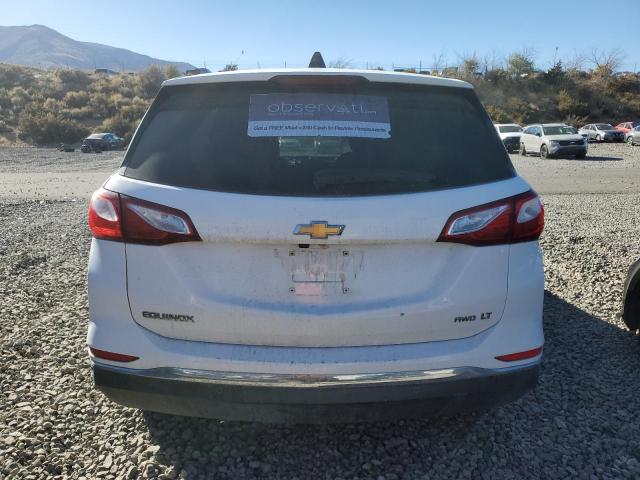 2GNAXSEV6J6189267 - 2018 CHEVROLET EQUINOX LT WHITE photo 6