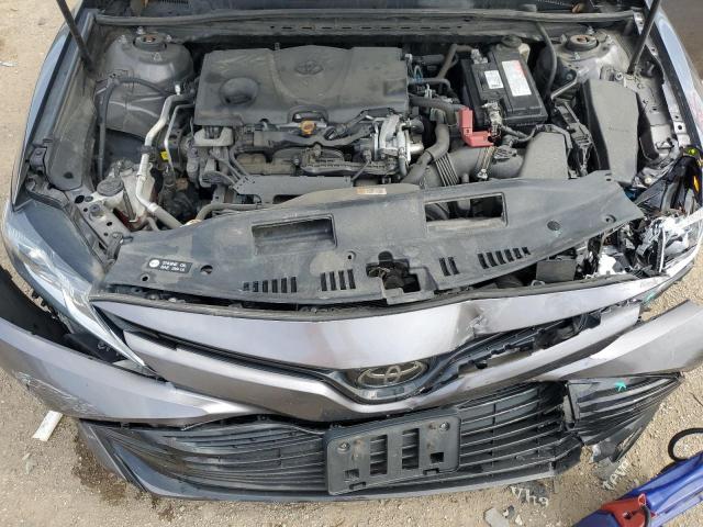 4T1B11HK6KU752231 - 2019 TOYOTA CAMRY L GRAY photo 11